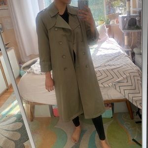 Vintage London Fog Coat Jacket Pet 6 Trenchcoat